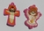 Imagem do Entremeio Crucifixo e Anjo (Terço)- 5 cm- o par