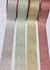 Fita Cetim Com Lurex Artfitas Listrada Com Dourado- 38MM- O Metro - comprar online