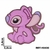 Aplique Emborrachado Personagem Angel ( Stitch )- Unid. - comprar online