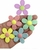 Aplique Flor Pespontada Emborrachado Cores Candy - Unid.