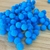 Pompom Bolinha 1 cm Azul Turquesa - 50 Unids.