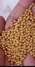 Pérola Na cor Dourada 4 MM- 20 G