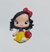 Aplique Em Biscuit Princesa ( Branca De Neve) Com A Saia Rodada- Tam 6 Cm - Unid