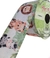 Fita De Gorgurão Artfitas Estampa Safari Baby Com Fundo Verde- 38 MM - comprar online