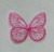 Aplique Borboleta Bordada ( Tecido) Guirpir em Voal- 1 Unid. - comprar online