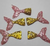 Aplique Cauda de Sereia com Glitter 4 x 3 cm- Unid. na internet