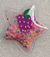 Aplique Transparente Estrela c/Paetês e Fruta 5 cm - Atacadão das Fitas 