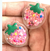 Aplique Transparente Frutas e Verdura 4x3 cm