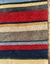Tapete artesanal Kilim Listrado em chenile colorido. - loja online