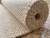 Imagem do Tapete artesanal Favos em chenile cru e sisal polar.