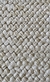 Tapete artesanal Dunas em algodão cru, chenile cáqui e sisal natural. - comprar online