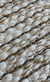 Tapete artesanal Tranças em algodão cru, juta e sisal camel.