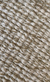 Imagem do Tapete artesanal Tranças em algodão cru, chenile bege, e sisal polar.