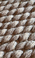 Tapete artesanal Favos em algodão cáqui e sisal camel. - Terral Tapetes | tapetes artesanais