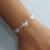 Pulsera mariposas en plata filigrana