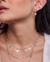 Cadena corazón en plata ley 950 elaborado a mano - comprar online