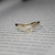 Anillo Cintilla Oro 18K