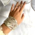 PULSERA BRAZALETE EN PLATA FILIGRANA