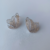 Mariposas con volumen en plata filigrana - comprar online