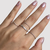 Set de argollas en plata ley 950 en internet