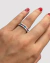 Argolla Prisma en Plata ley 925 - comprar online