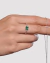 Anillo Solitario Oro blanco 18K - comprar online