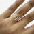 Anillo trébol en plata filigrana - comprar online