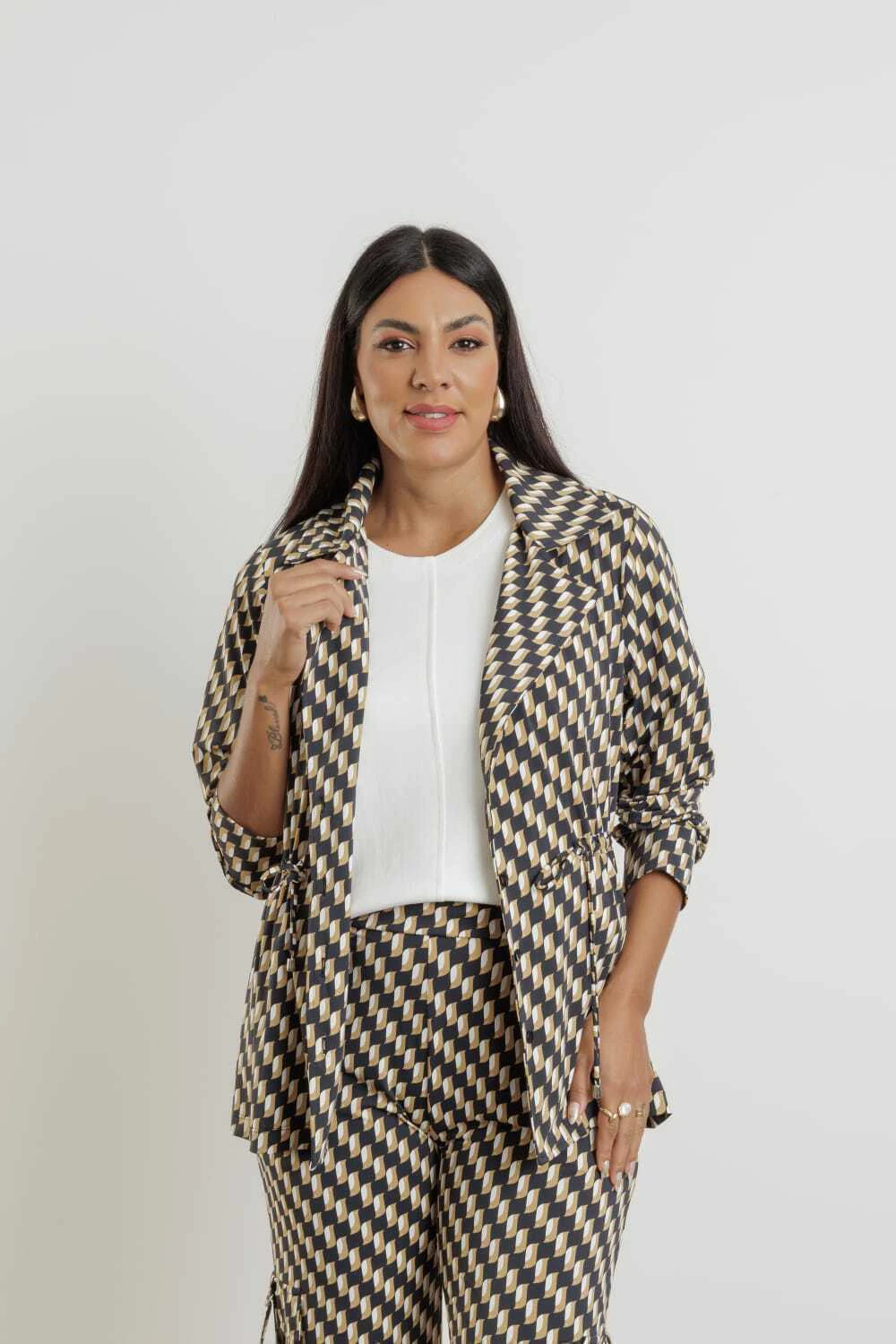 Parka Jasmin Estampa Pinguim