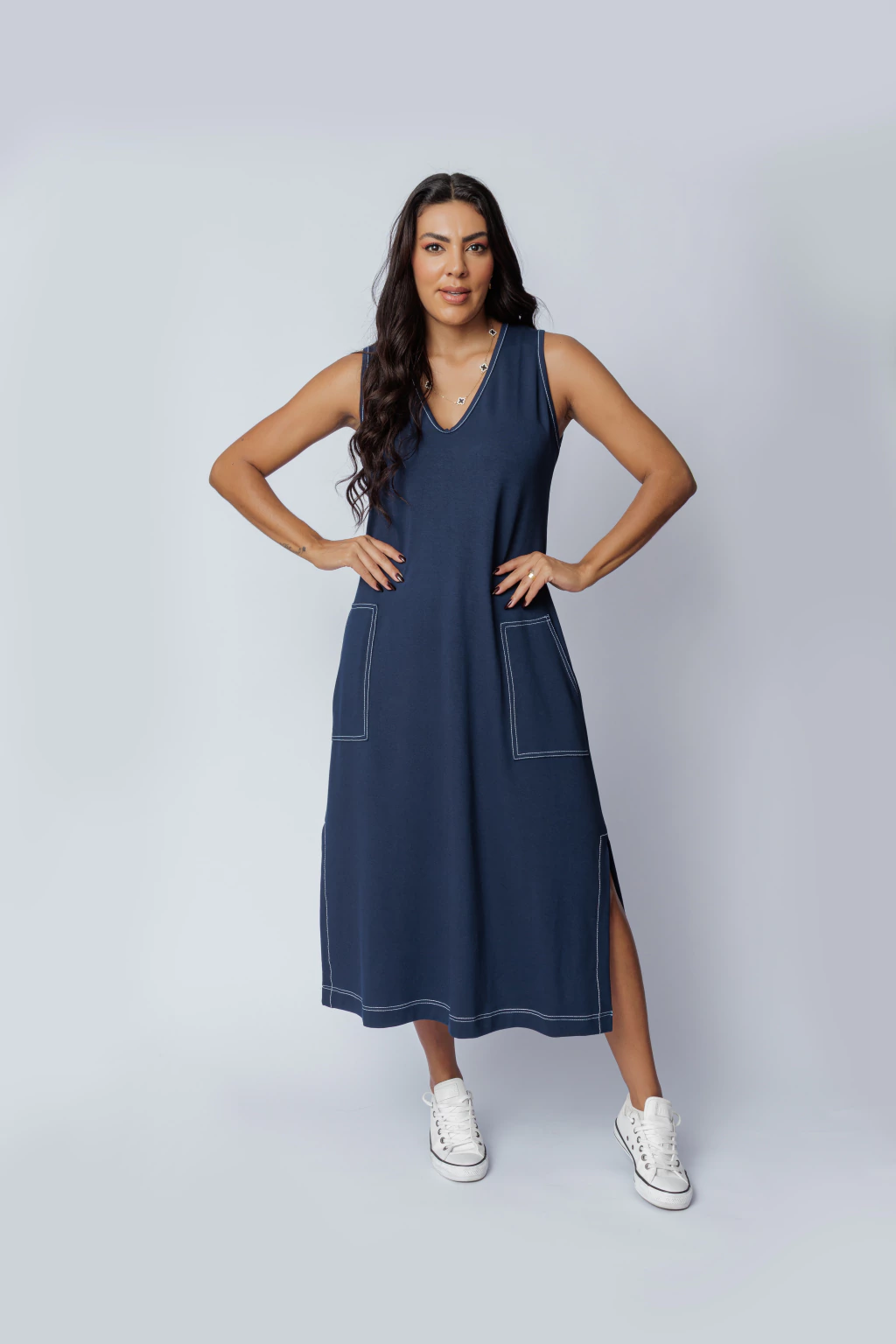 Vestido Midi Clara Marinho
