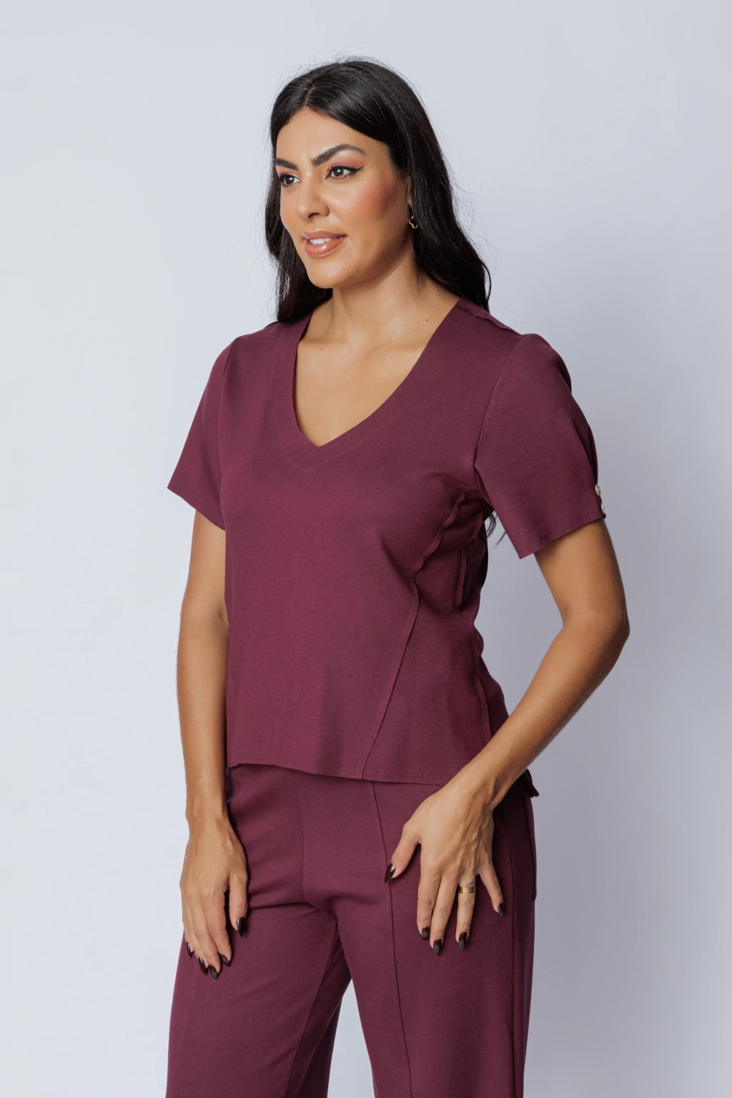 Blusa Serena Vinho