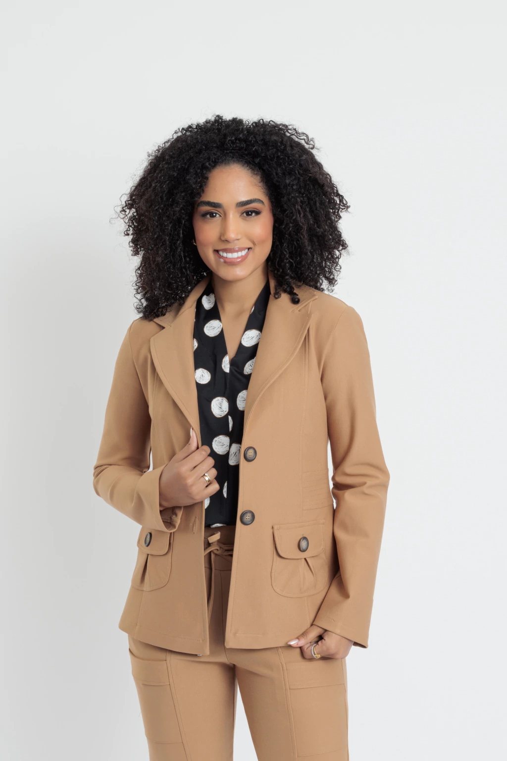 Blazer Wal Caramelo