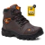 Bota Cat Priime Adventure Em Couro Bico de PVC Com CA - Café - comprar online
