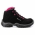 Bota de Segurança Em Microfibra Bico de Composite - Preto e Rosa - Estival - comprar online