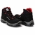 Bota de Segurança Em Microfibra Bico de Composite - Preto e Vermelho - Estival - RG Safety - Calçados de Segurança, Adventure e EPIs