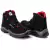 Bota de Segurança Em Microfibra Bico de Composite - Preto e Vermelho - Estival - RG Safety - Calçados de Segurança, Adventure e EPIs