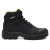Bota Caterpillar Adventure Em Couro Bico de PVC - Preto e Amarelo