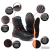 Imagem do Bota de Segurança Militar em Couro Bico PVC - Fulgore - Preto