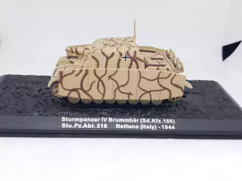 Colecao Carros de Combate Edicao 17 Sturmpanzer IV Brummbar Nettuno Italy 1944 - sem faciculo