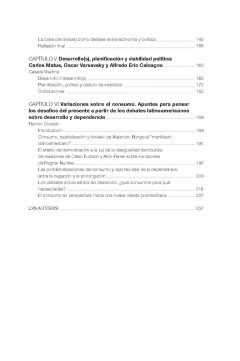 Desarrollo y dependencia en internet