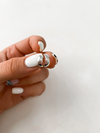 Argollas cubanas 1 cm | Plata 925