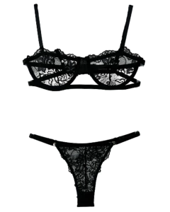 Conjunto Calcinha e Sutiã De Renda Raquel - comprar online