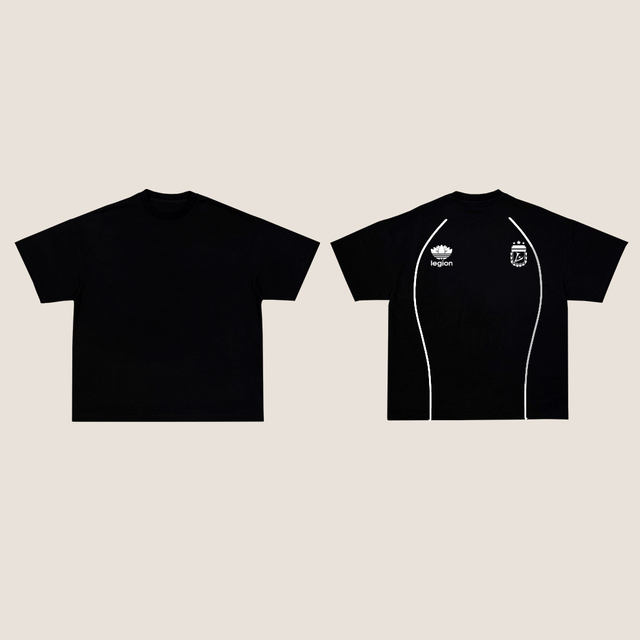 Remera Argentina Negra thumbnail 2