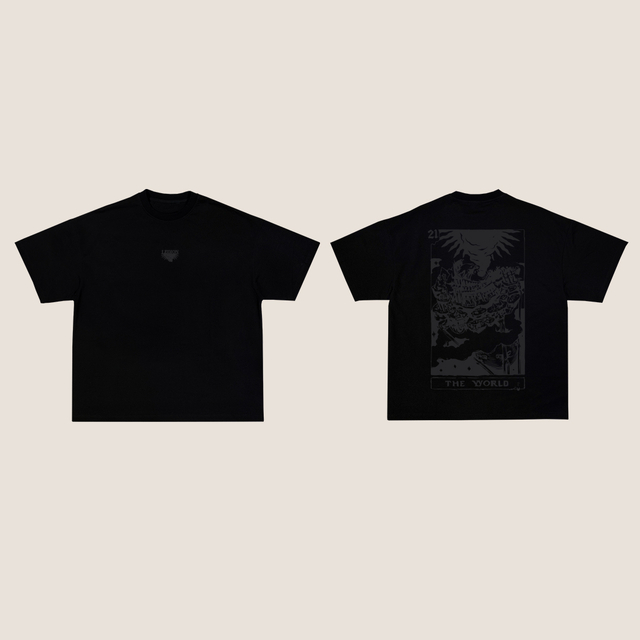 Remera World (Negra) thumbnail 2