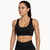 Top Fitness Feminino com Bojo e Zíper Suplex Poliéster Treino Academia - comprar online