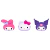 Apontador 3D Hello Kitty e Amigos Leoarte