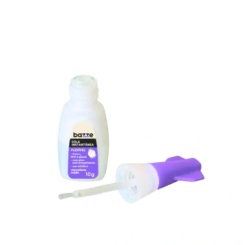 Cola Instantânea Flex 2 em 1 10g Bazze
