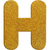 Letras 12cm Glitter Ouro - A-Z Make+ - comprar online