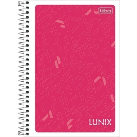 Lunix Caderno Espiral Capa Flexível 1/4 48 fls Tilibra