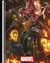 Marvel caderno universitário São Domingos motoqueiro fantasma