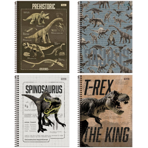 Sauros Caderno Universitário Capa Dura Foroni